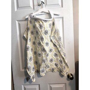 BEBE AU LAIT Original Patented Nursing Cover With Rigiflex Neckline 100% Cotton